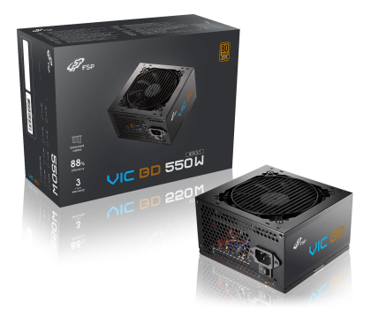 Zasilacz FSP/Fortron VIC 550W 80 Plus Bronze ATX 3.1 PCIe Gen 5.1